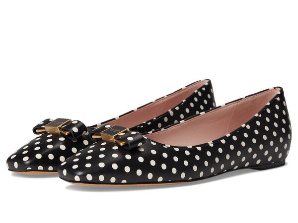 ケイトスペード レディース サンダル シューズ Bowdie Ballet Flat Black/Cream