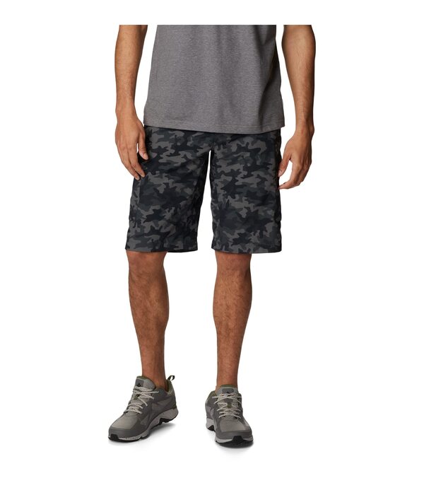 コロンビア メンズ ハーフパンツ・ショーツ ボトムス Silver Ridge Printed Cargo Short Black Mod Camoの通販は