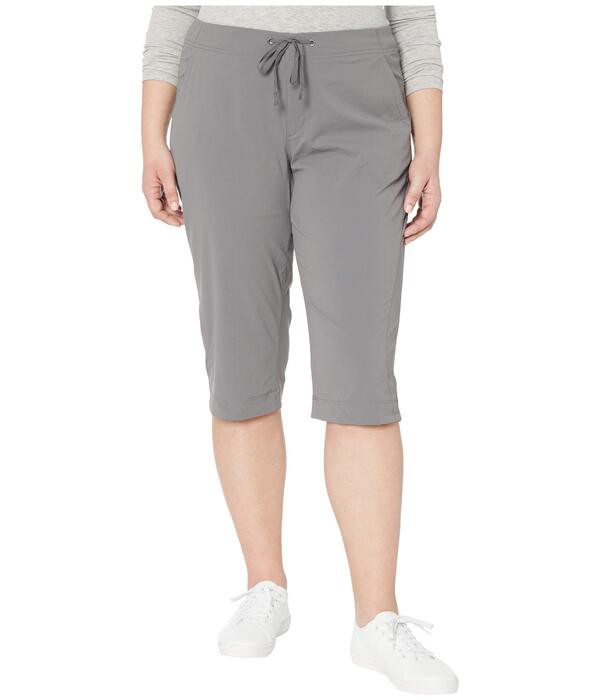 コロンビア レディース カジュアルパンツ ボトムス Plus Size Anytime Outdoor Capri City Grey