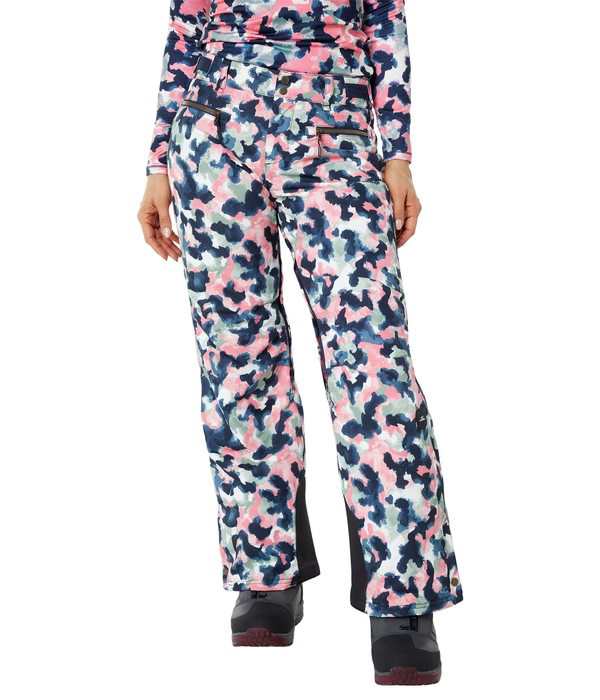 オニール レディース カジュアルパンツ ボトムス Glamour Pants Blue AOP/Pink