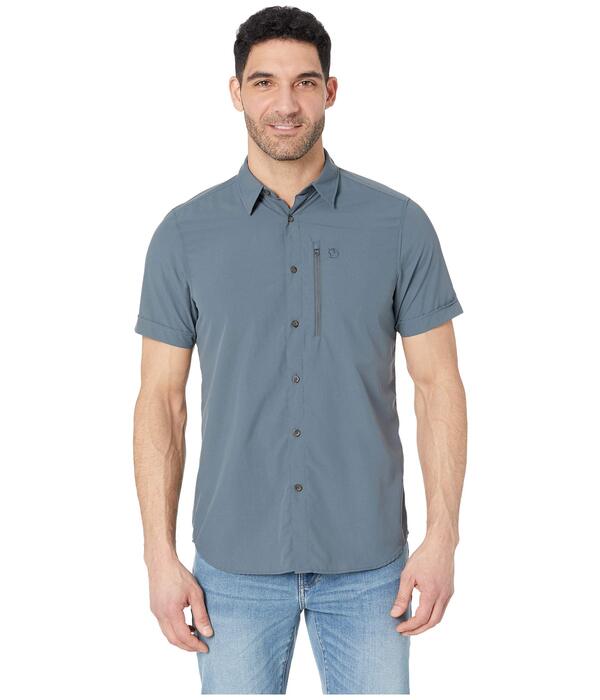 フェールラーベン メンズ シャツ トップス Abisko Hike Shirt Short Sleeve Duskの通販は