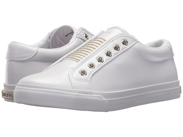 トミー ヒルフィガー レディース スニーカー シューズ Laven White/Gold Multiの通販は