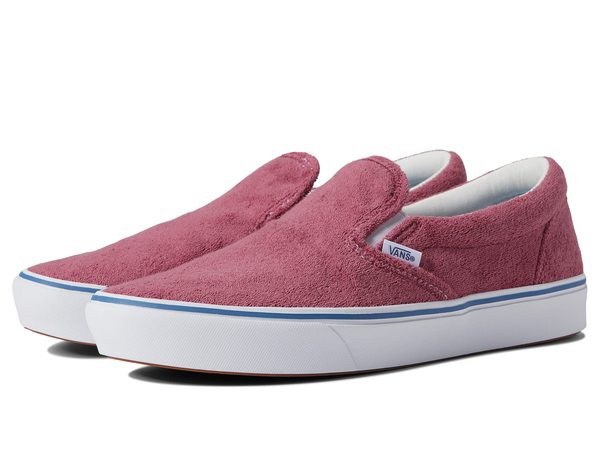 バンズ メンズ スニーカー シューズ ComfyCush Slip-On (Terry) Deco Rose/True White