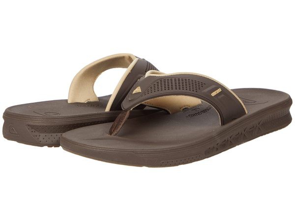 クイックシルバー メンズ サンダル シューズ Current Water-Friendly Sandals Brown 1