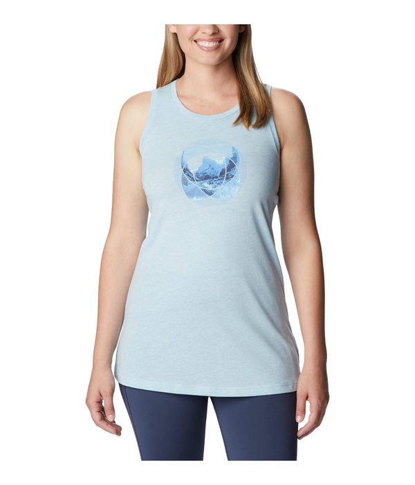 コロンビア レディース シャツ トップス Bluff Mesa Tank Top Spring Blue Heather/Mindful Meditation Graphicの通販は 10,480円