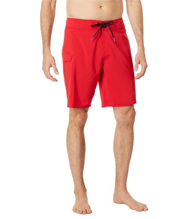 ボルコム メンズ ハーフパンツ・ショーツ 水着 Lido Solid Mod 20" Boardshorts Ribbon Red 2の通販は