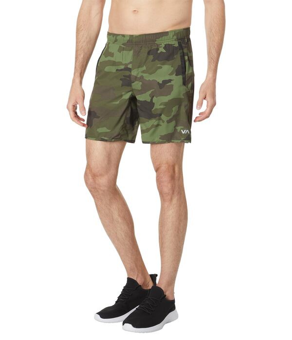 ルーカ メンズ ハーフパンツ・ショーツ ボトムス Yogger IV Shorts Green Camo II