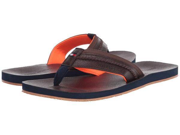 トミー ヒルフィガー メンズ サンダル シューズ Dembo Dark Brown