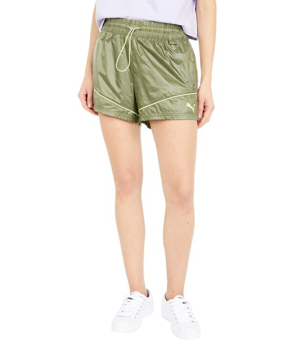 プーマ レディース ハーフパンツ・ショーツ ボトムス Evide Woven Shorts Deep Lichen Greenの通販は 5,096円