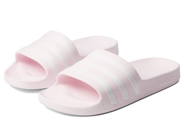 アディダス レディース サンダル シューズ Adilette Aqua Slides Almost Pink/White/Almost Pink