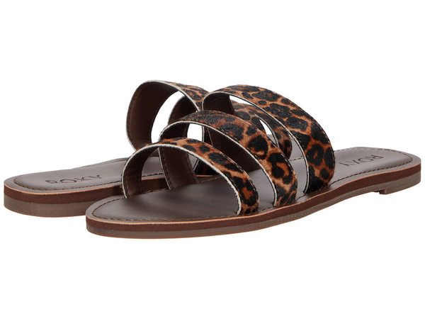 ロキシー レディース サンダル シューズ Wyld Rose Dark Chocolate/Leopard 9,105円