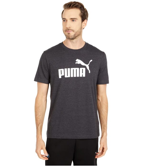 プーマ メンズ シャツ トップス Essential Heather Tee Cotton Blackの通販は