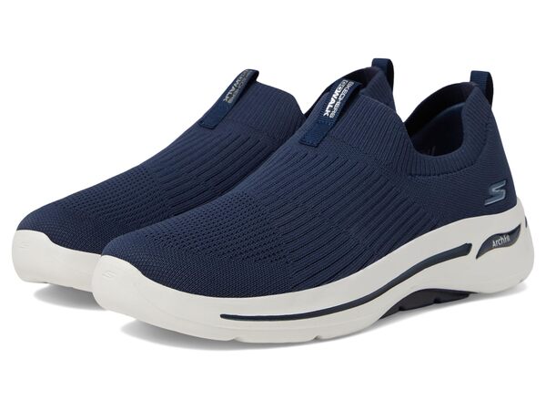 スケッチャーズ レディース スニーカー シューズ Go Walk Arch Fit - 124409 Navyの通販は