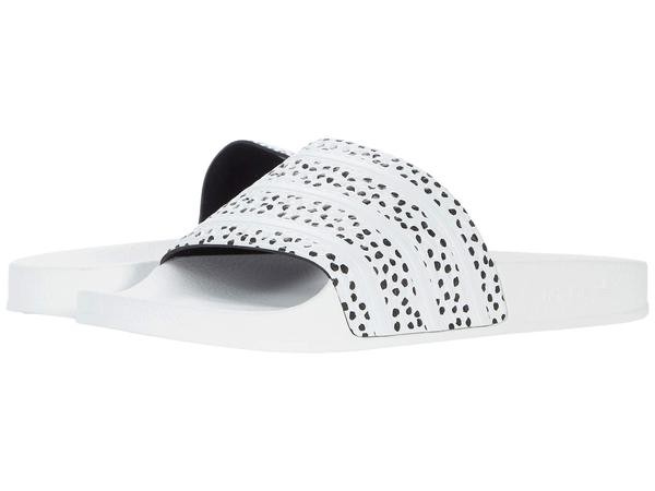 アディダス レディース サンダル シューズ adilette Footwear White/Core Black/Footwear White