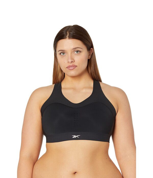 リーボック レディース ブラジャー アンダーウェア PureMove Sports Bra High Impact Black