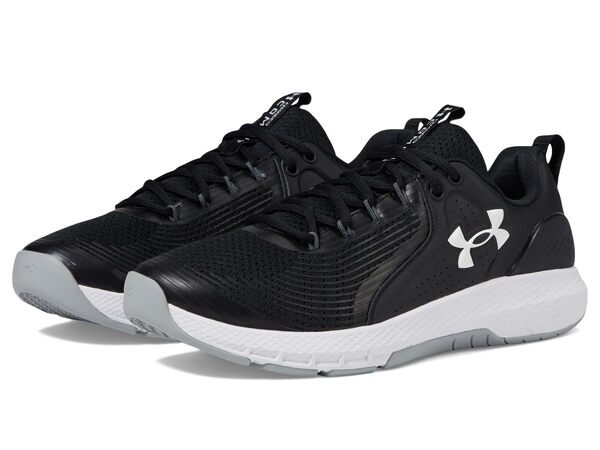 アンダーアーマー メンズ スニーカー シューズ Charged Commit TR 3 Black/White