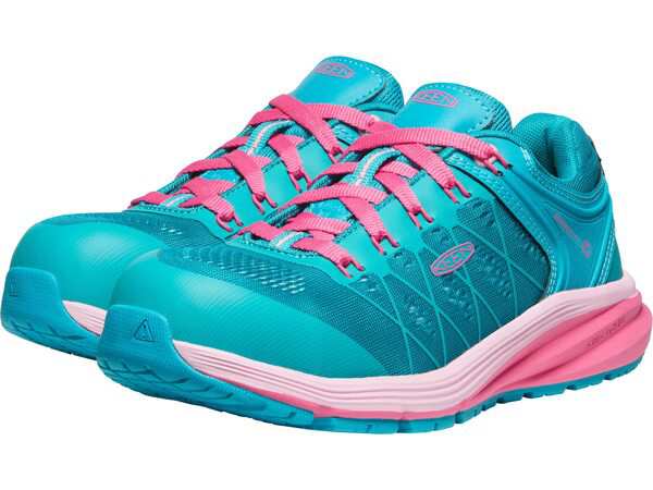 キーン レディース スニーカー シューズ Vista Energy (Comp Toe) Capri Breeze/Hot Pink