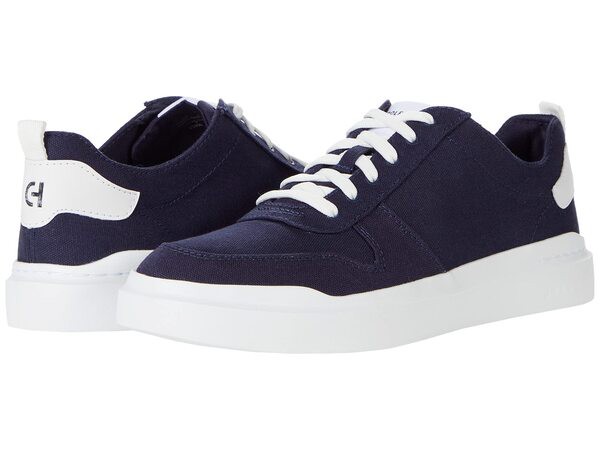 コールハーン レディース スニーカー シューズ Grandpro Rally Canvas Court Marine Blue/Optic White