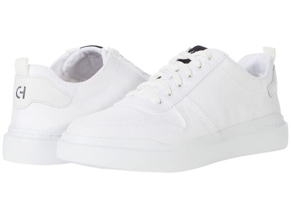 コールハーン レディース スニーカー シューズ Grandpro Rally Canvas Court Optic White/Black