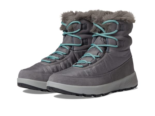 コロンビア レディース ブーツ・レインブーツ シューズ Slopeside Peak Luxe City Grey/Dusty Greenの通販は