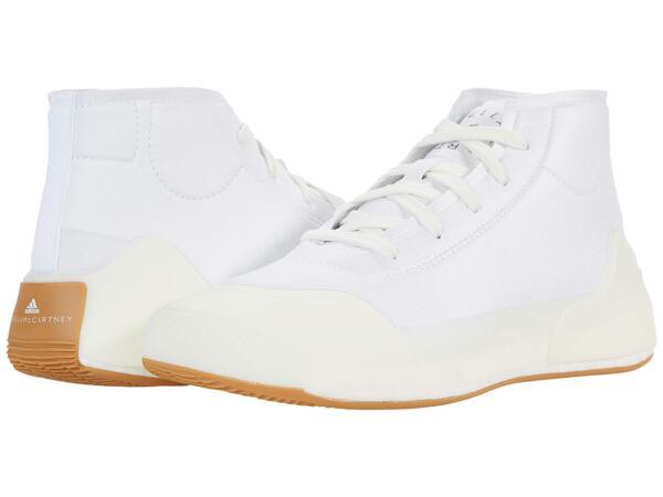 アディダス レディース スニーカー シューズ Treino Mid White/Off-White/Pearl Roseの通販は