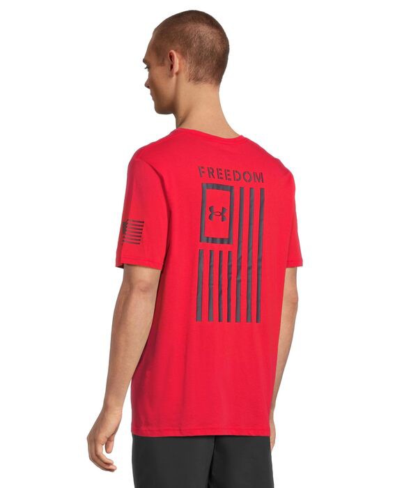 アンダーアーマー メンズ シャツ トップス New Freedom Flag T-Shirt Red/Midnight Navyの通販は アンダーアーマー メンズ シャツ トップス New Freedom Flag T-Shirt Red/Midnight Navyの通販は