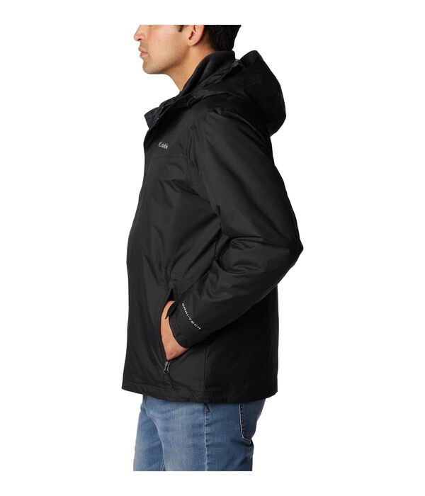 コロンビア メンズ コート アウター Tunnel Falls Interchange Jacket Black 2