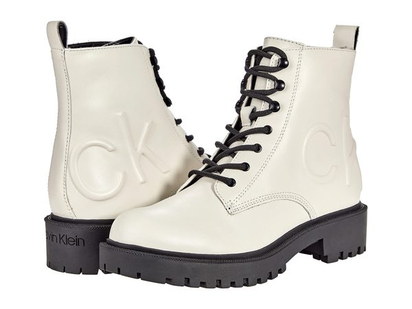 カルバンクライン レディース ブーツ・レインブーツ シューズ Kamry New Chic Cream