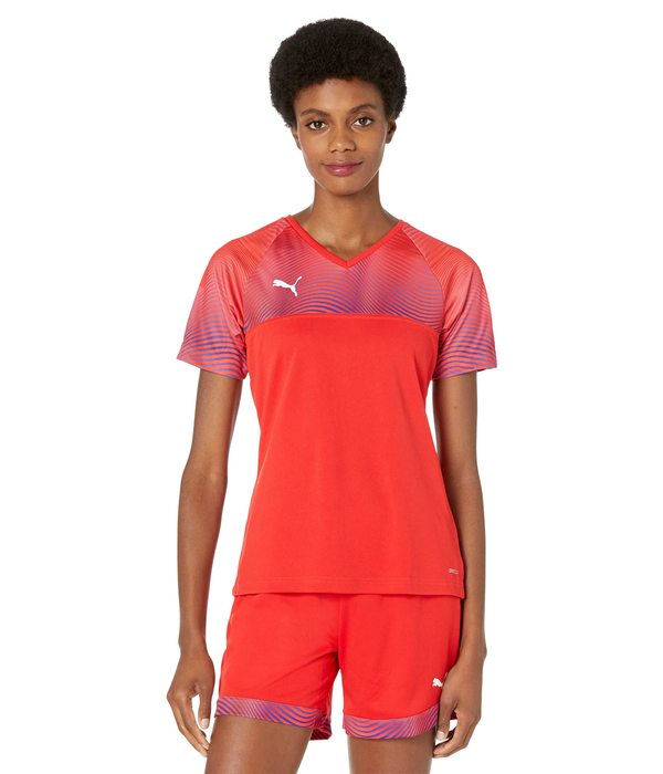 プーマ レディース シャツ トップス Cup Jersey Puma Red/Puma Whiteの通販は 10,480円