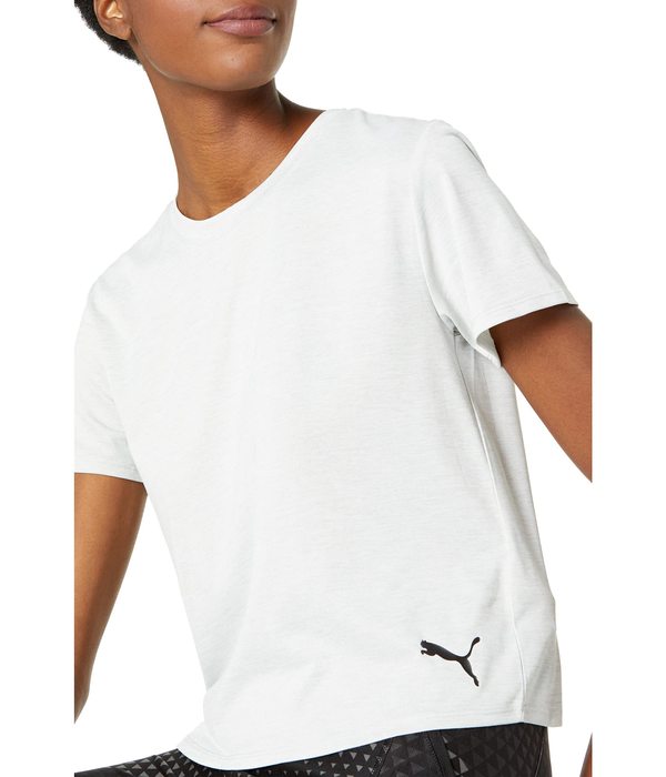 プーマ PUMA Cropped Short Sleeve Tee レディース シャツ トップス Glacier Gray/Puma Black Wardrobe Essentials Women's Oversized Short Tee | PUMA