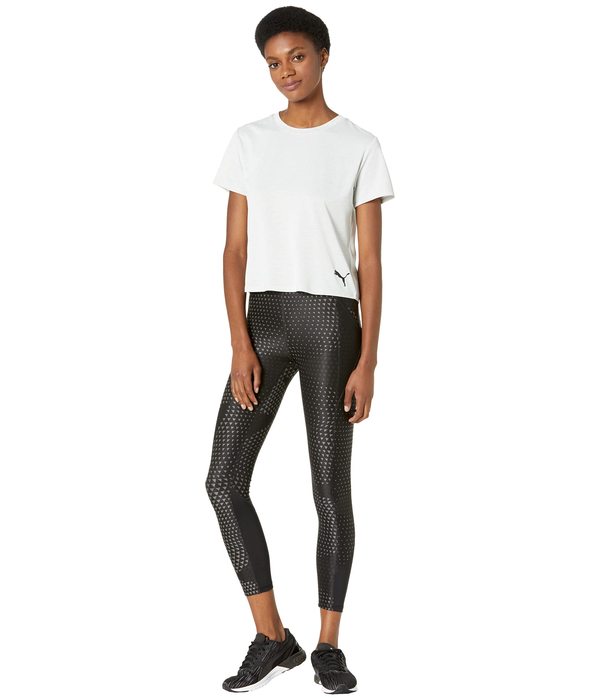 プーマ PUMA Cropped Short Sleeve Tee レディース シャツ トップス Glacier Gray/Puma Black Wardrobe Essentials Women's Oversized Short Tee | PUMA