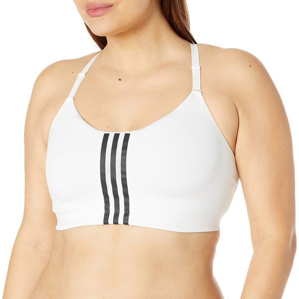 アディダス レディース ブラジャー アンダーウェア Plus Size Training Light Support Better Level Bra White