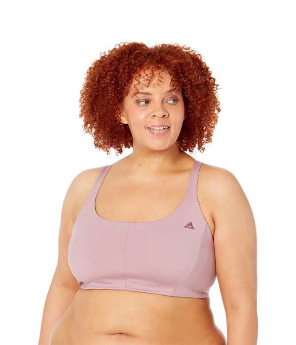 アディダス レディース ブラジャー アンダーウェア Studio Medium Support Better Level Bra Magic Mauve