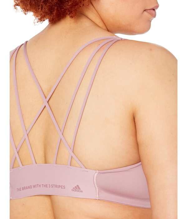 アディダス レディース ブラジャー アンダーウェア Studio Medium Support Better Level Bra Magic Mauve