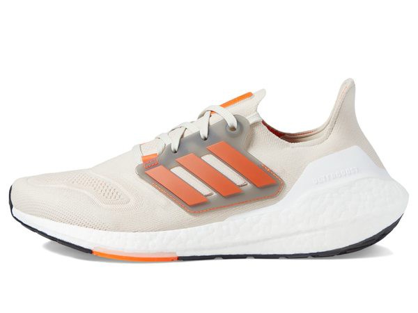 アディダス メンズ スニーカー シューズ Ultraboost 22 Alumina/Impact Orange/Black