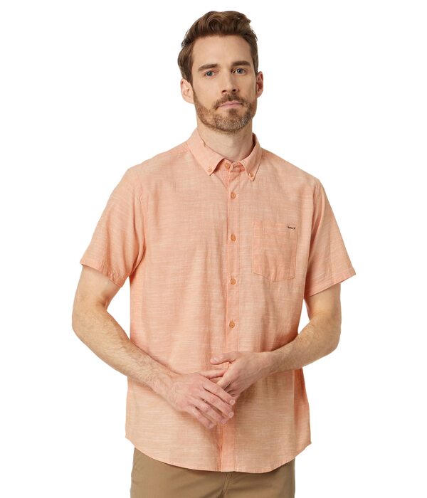 ハーレー メンズ シャツ トップス One & Only Stretch Short Sleeve Woven Nectarineの通販は