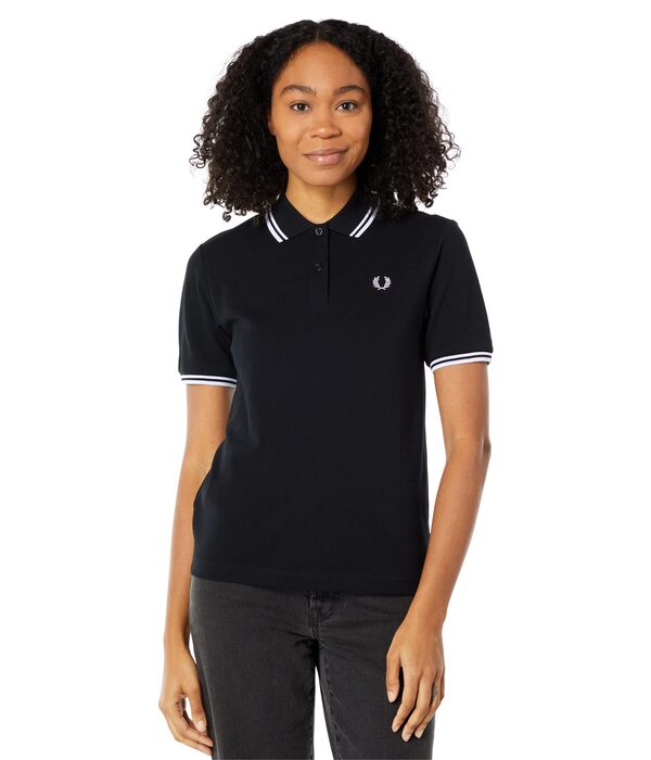 フレッドペリー Fred Perry Twin Tipped Fred Perry Shirt レディース シャツ トップス Black 1 フレッドペリー レディース シャツ トップス Twin Tipped Fred