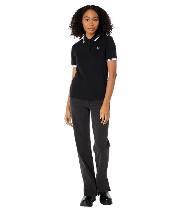 フレッドペリー Fred Perry Twin Tipped Fred Perry Shirt レディース シャツ トップス Black 1 フレッドペリー レディース シャツ トップス Twin Tipped Fred