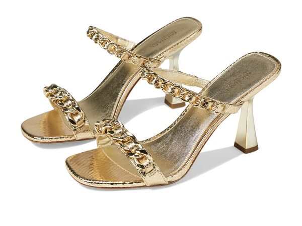 マイケルコース レディース ヒール シューズ Clara Sandals Pale Gold 1