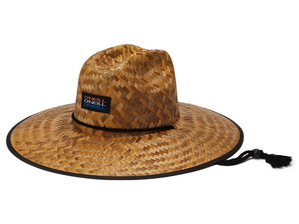 オニール メンズ 帽子 アクセサリー Sonoma Prints Straw Hat Navyの