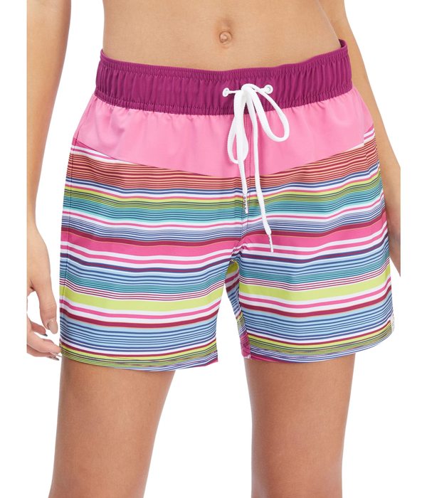 ロキシー レディース ボトムスのみ 水着 Sea 5" Boardshorts Bright White Tropical Stripeの通販は 8,954円