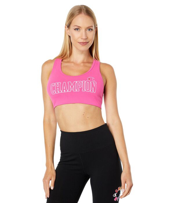 チャンピオン レディース ブラジャー アンダーウェア The Authentic Sport Bra Wow Pinkの通販は
