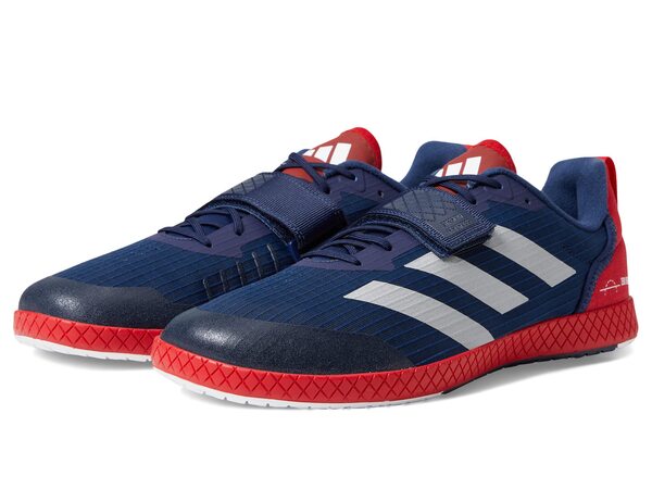 アディダス メンズ スニーカー シューズ The Total Team Navy Blue/Silver Metallic
