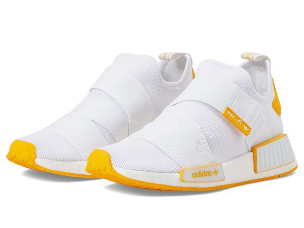 アディダス レディース スニーカー シューズ Nmd-R1 Strap White/Collegiate Gold/Collegiate Gold