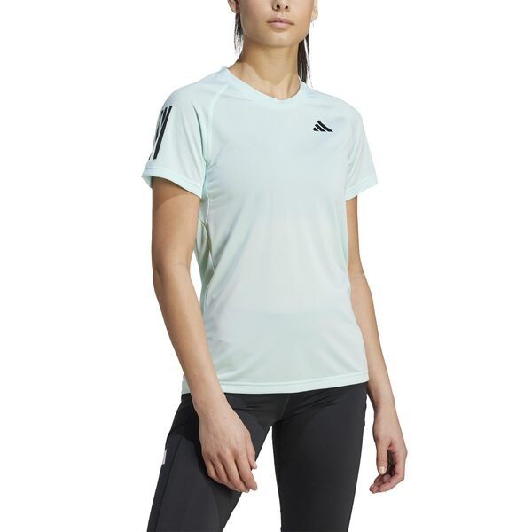 アディダス レディース シャツ トップス Club Tennis T-Shirt Semi Flash Aqua