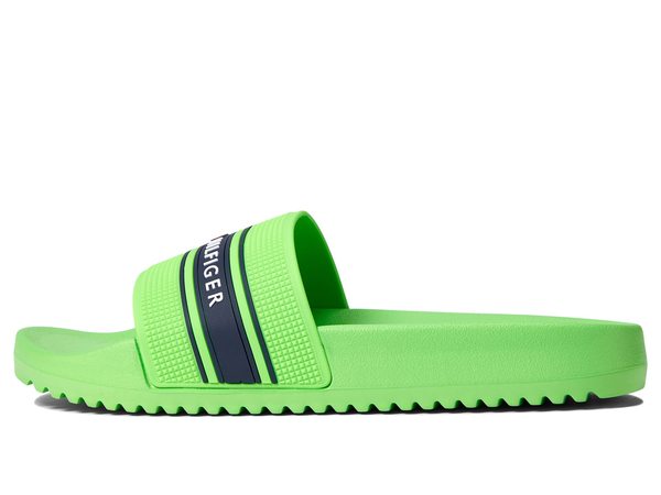 トミー ヒルフィガー メンズ サンダル シューズ Respo Neon Green/TH Navy