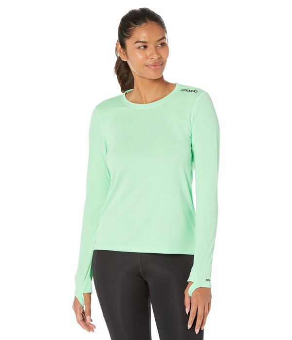 バートン レディース シャツ トップス Brand Active Long Sleeve T-Shirt Jewel Green