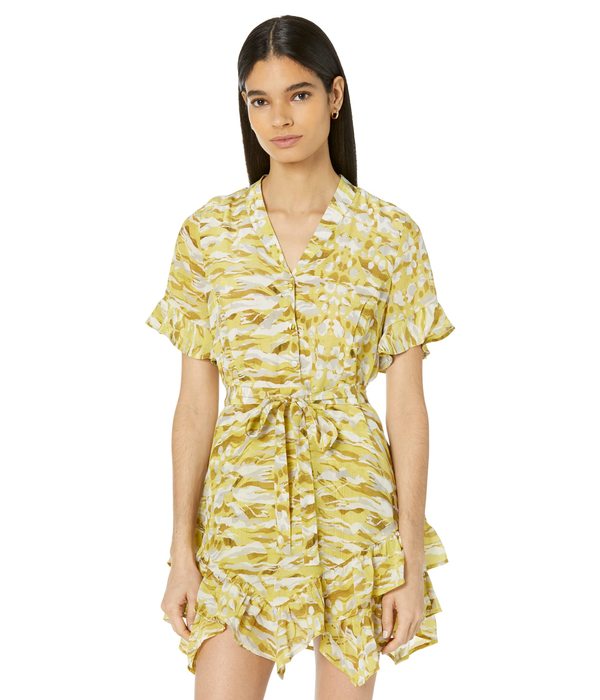 オールセインツ レディース ワンピース トップス Frankie Oniyuri Dress Yellow