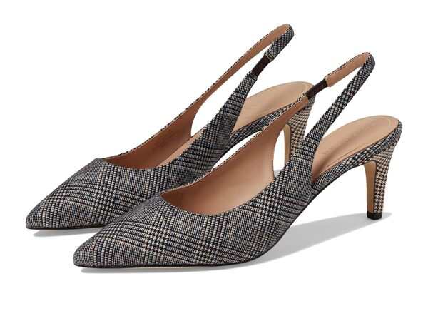 コールハーン レディース ヒール シューズ Vandam Sling Back Pump 65 mm Multi Plaid Textile