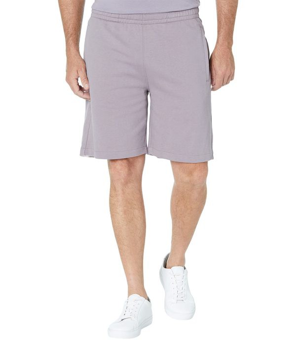 カルバンクライン メンズ ハーフパンツ・ショーツ ボトムス Standard Logo Terry Shorts Gray Ridge